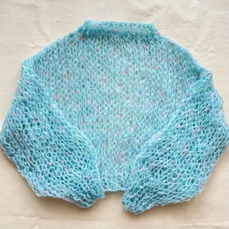 トップス minedenim Mohair Knit Pullover MINEDENIM / マインデニム / ニット Blurry Border Mohair Knit