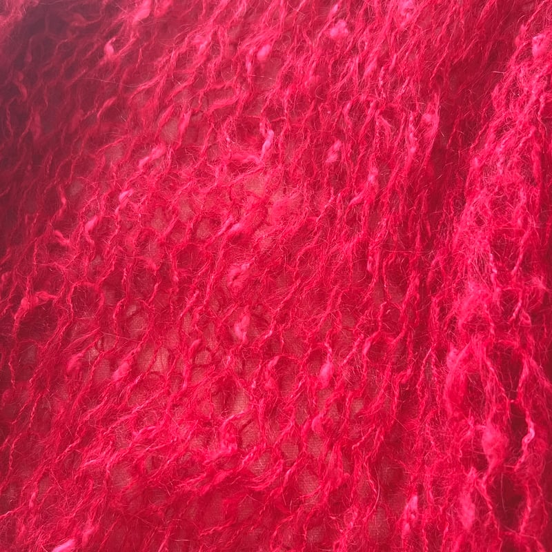 mohair knit pullover（red）プルオーバーモヘアニット（レッド）#319