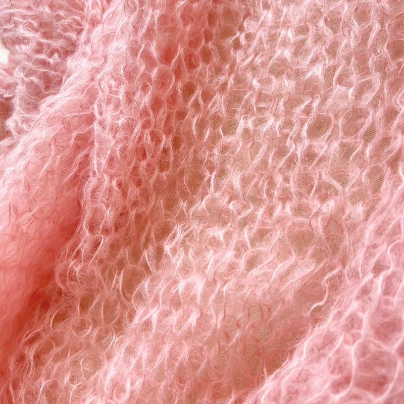 最終値下げ　Rosé Muse Mohair knit hoodie ピンク 最終値下げ Rosé Muse Mohair knit hoodie ピンク - メルカリ