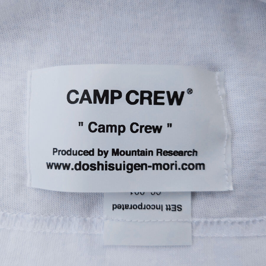 マウンテンリサーチ CAMP CREW Suigen Heavy Sweat マウンテンリサーチ