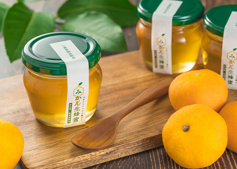 みかん農家のみかん蜂蜜非加熱1200g×2本お得セット みかん生蜂蜜 140g × 3本セット | 旬のみかん販売 田舎の市場 Online