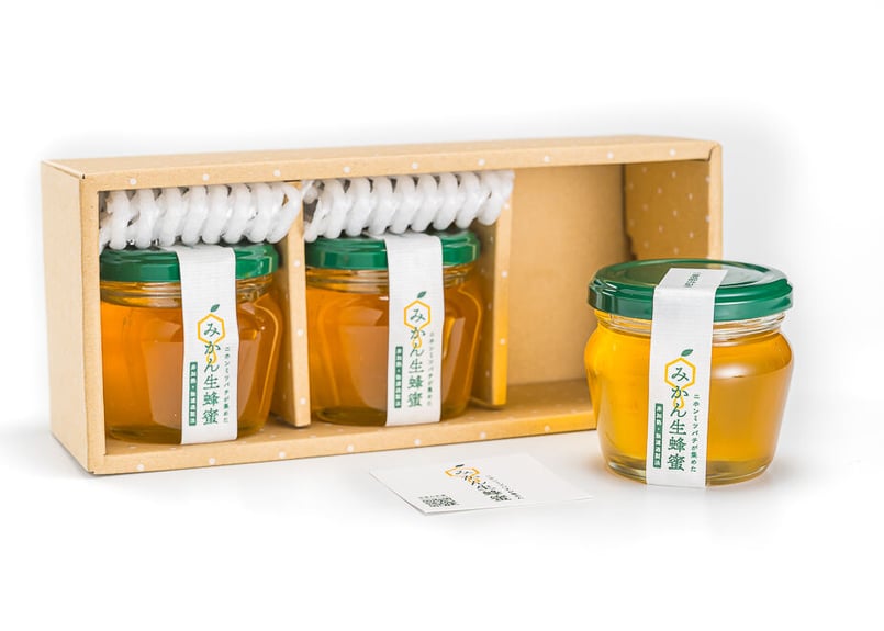 みかん生蜂蜜 140g × 3本セット | 旬のみかん販売 田舎の市場