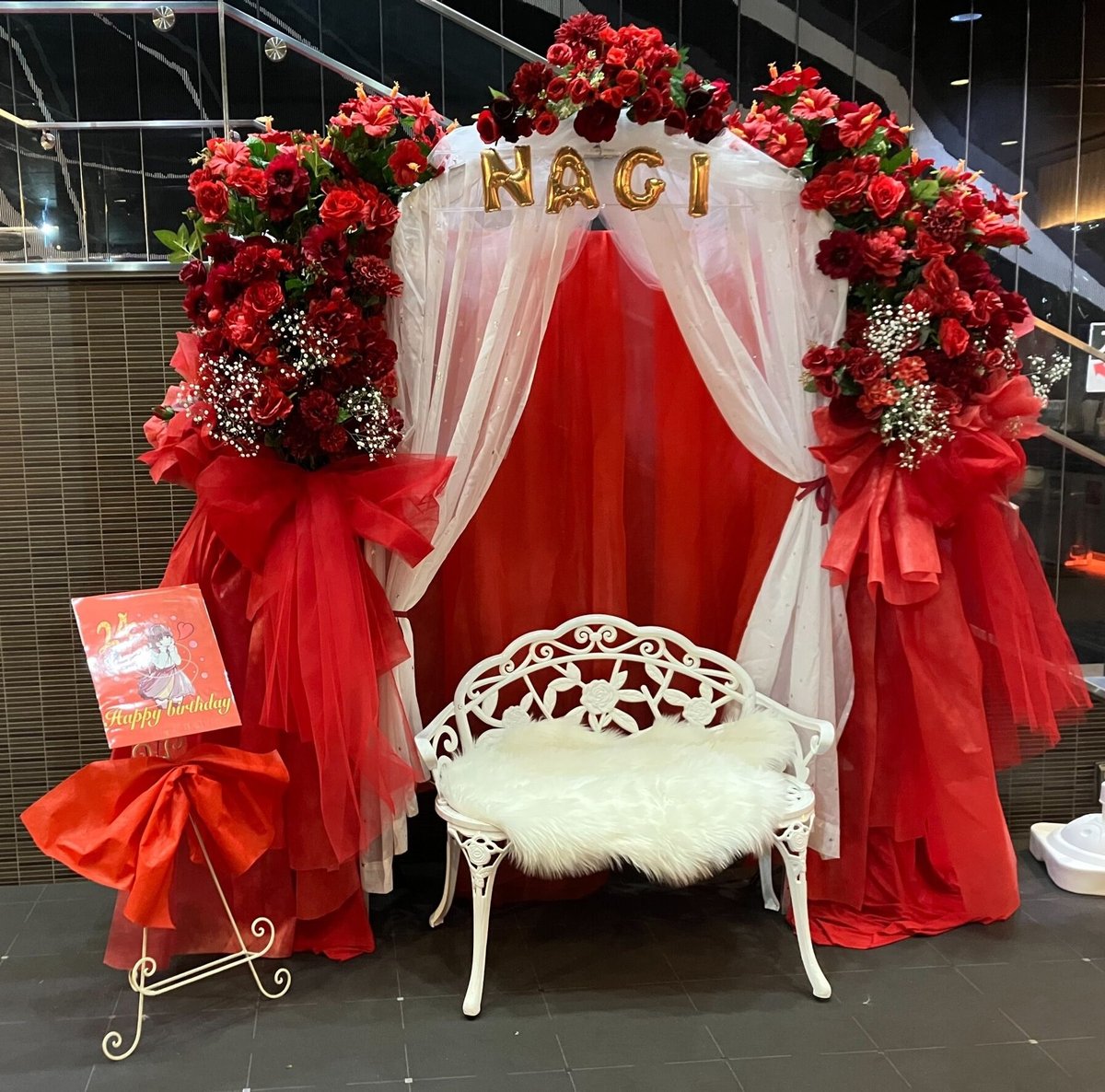 アーチ型フラワースタンド | サカイフラワースタジオ