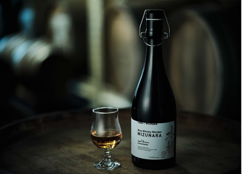 ウイスキー】《※本数限定》至高のライスウイスキーMIZUNARA