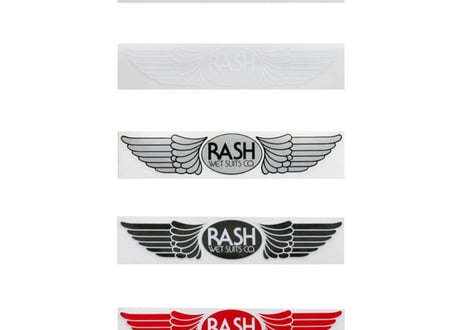 RASH 羽 ステッカー XLサイズ
