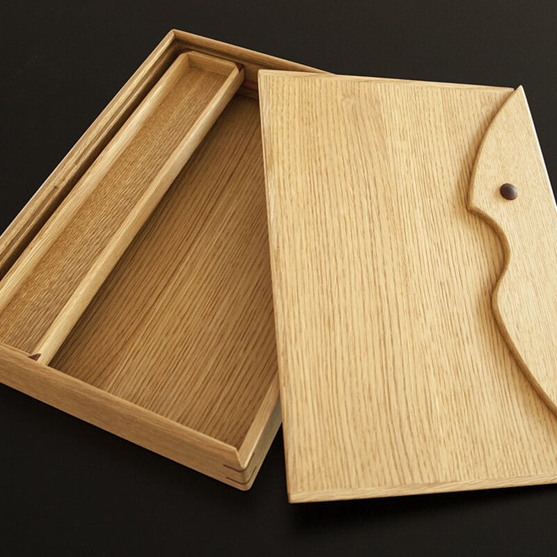 筆入れ付き「文箱」 | 東川ミーツオンラインショップ