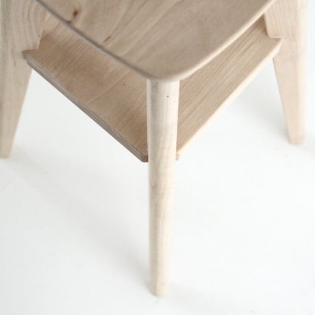 stool〈Nordlys〉【26 square】 - ウォールナット -