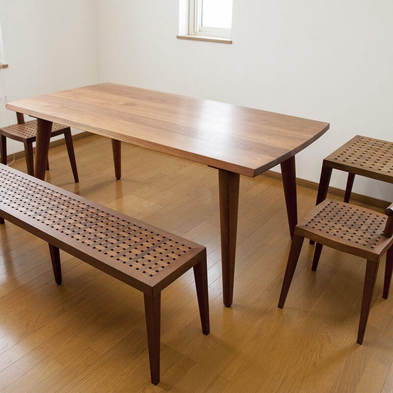 格子シリーズ 「サイドテーブル」 | 東川ミーツオンラインショップ