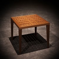 格子シリーズ　「サイドテーブル」