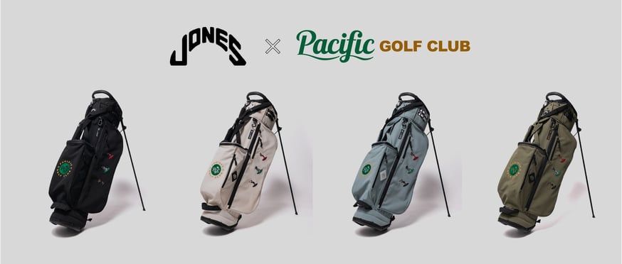 完売品 Pacific GOLF CLUB 別注 JONES 限定コラボバッグ