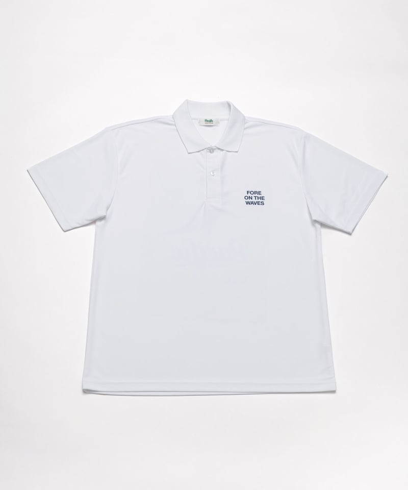 FORE ON THE WAVES POLO SHIRT 2 WHITE | Pacific 