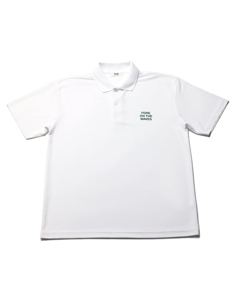 FORE ON THE WAVES POLO 3 WHITE