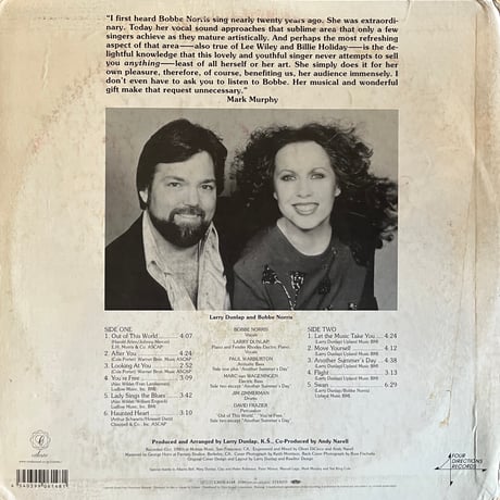 Bobbe Norris / Close Up