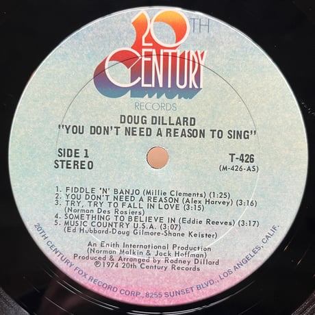 Douglas Flint Dillard / You Don’t Need A Reason To Sing