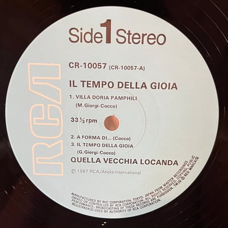 Quella Vecchia Locanda / Il Tempo Della Gioia