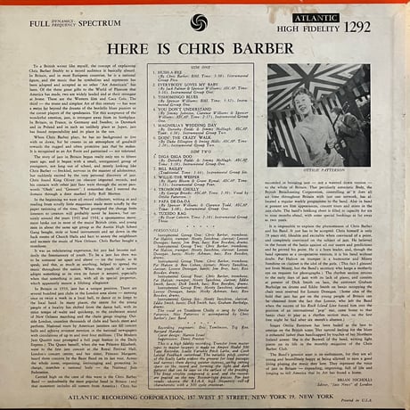 Chris Barber / Here Is Chris Barber