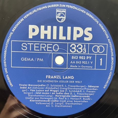 Franzl Lang / Die Schönsten Jodler Der Welt