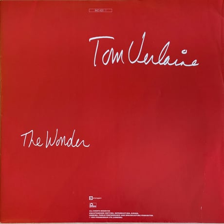 Tom Verlaine / The Wonder