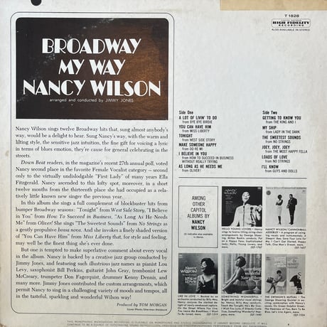 Nancy Wilson / Broadway - My Way