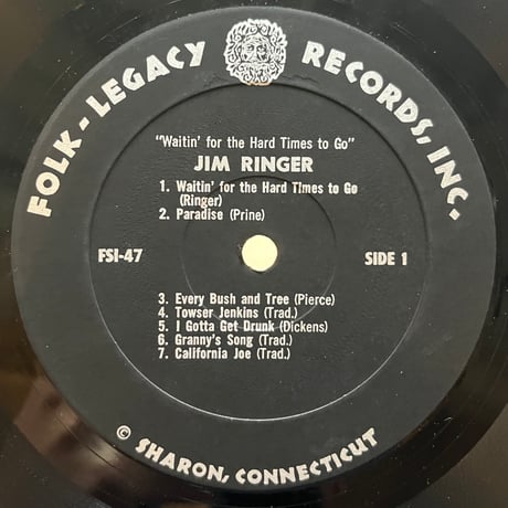 Jim Ringer / Waitin’ For The Hard Times To Go