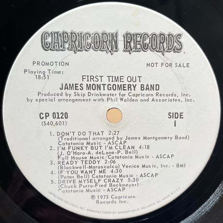 James Montgomery Band / First Time Out