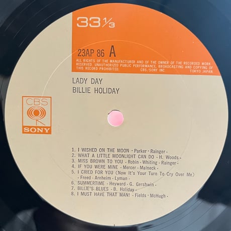 Billie Holiday / Lady Day