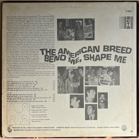 The American Breed / Bend Me, Shape Me