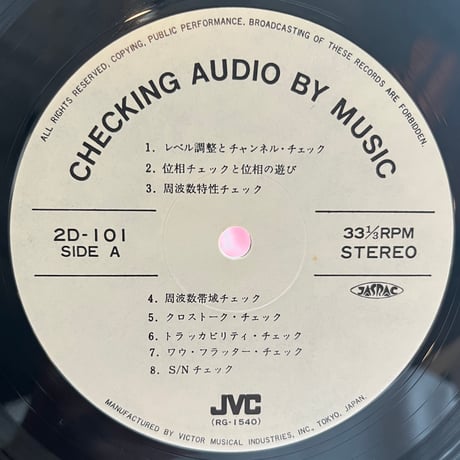 Checking Audio By Music