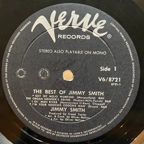 Jimmy Smith / The Best Of Jimmy Smith