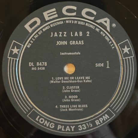 John Graas / Jazz Lab 2