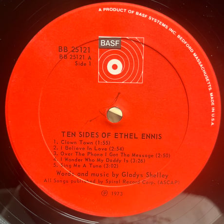 Ethel Ennis / 10 Sides Of Ethel Ennis