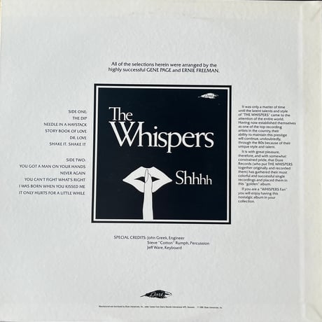 The Whispers / Shhhh