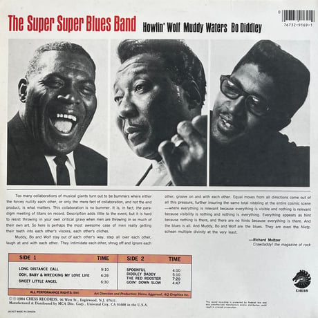 Howlin’ Wolf • Muddy Waters • Bo Diddley / The Super Super Blues Band