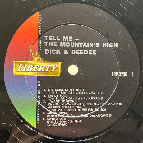Dick & Dee Dee / Tell Me - The Mountain’s High