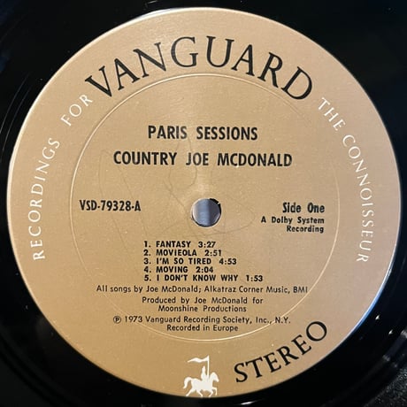 Country Joe McDonald / Paris Session