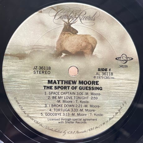 Matthew Moore / The Spot Of Guessing