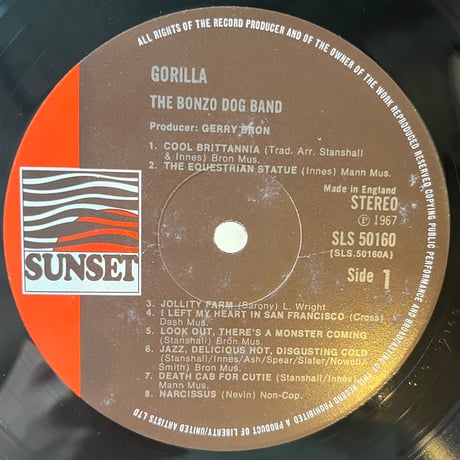 Bonzo Dog Band / Gorilla