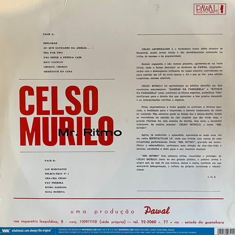 Celso Murilo / Mr. Ritmo