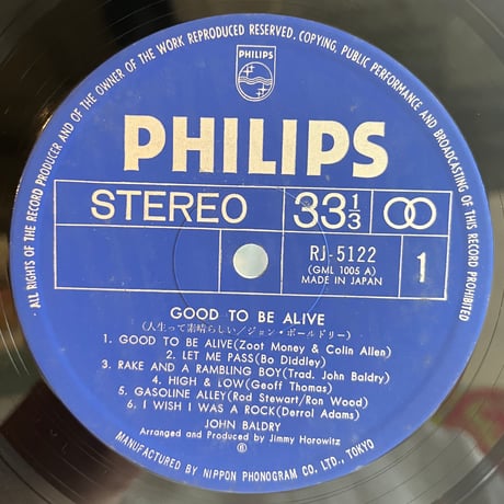 John Baldry / Good To Be Alive