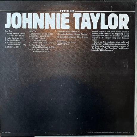 Johnnie Taylor / Raw Blues