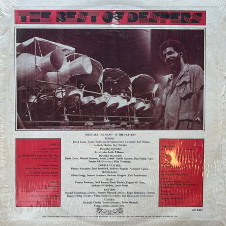 West Indian Tobacco Desperads / The Best Of Despers