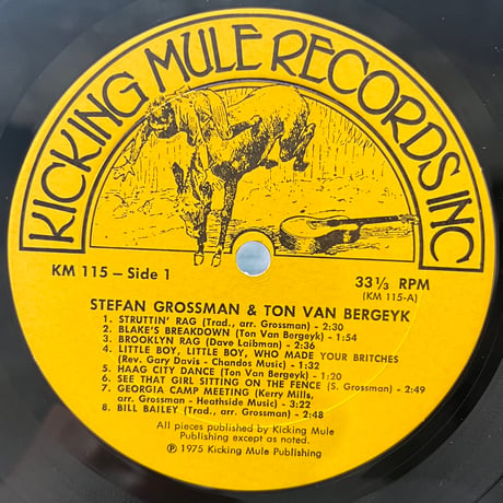 Stefan Grossman & Ton Van Bergeyk / How To Play Ragtime Guitar