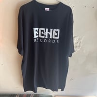ECHO RECORDS T-SHIRTS Black