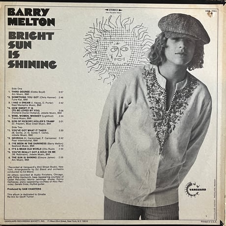 Barry Melton / Bright Sun Is Shining
