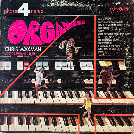 Chris Waxman Organized / Chris Waxman At The Hammond Organ