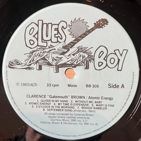 Clarence “Gatemouth” Brown / Atomic Energy