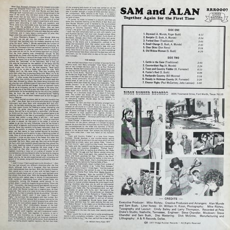 Sam and Alan  / Together Again For The First Time