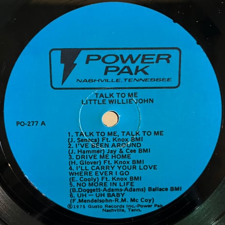 Little Willie John / Talk To Me