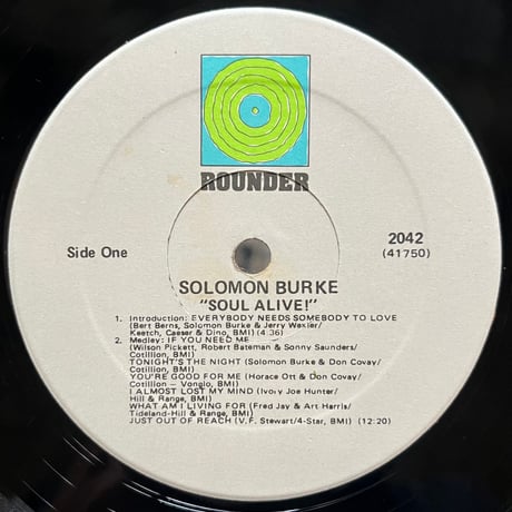 Solomon Burke /  Soul Alive !