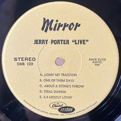 Jerry Porter / Don’t Bother Me!